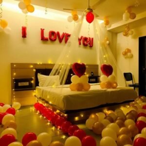 Delightful Balloon Room Decoration