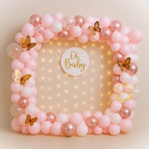 Luxe Oh Baby Wall Setup