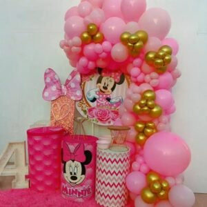 Minnie Theme kids Birthday Setup