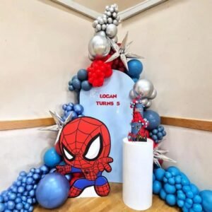 Spider Zone Balloon Arch Decoration