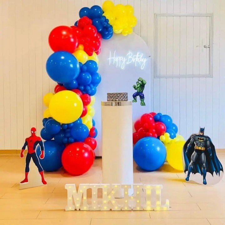 Superhero Birthday Bash Setup - Image 2