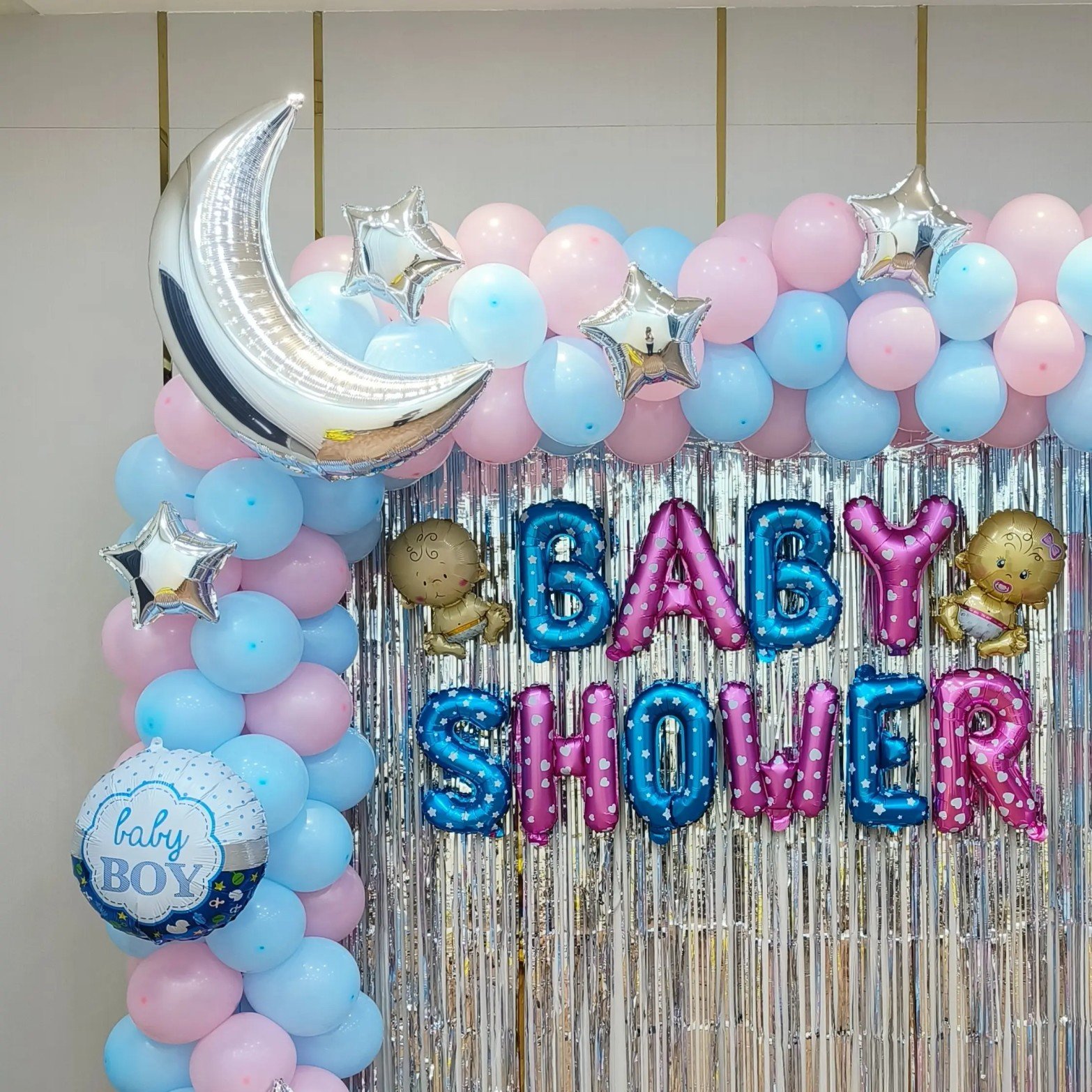 Delightful Baby Shower Background - Image 3