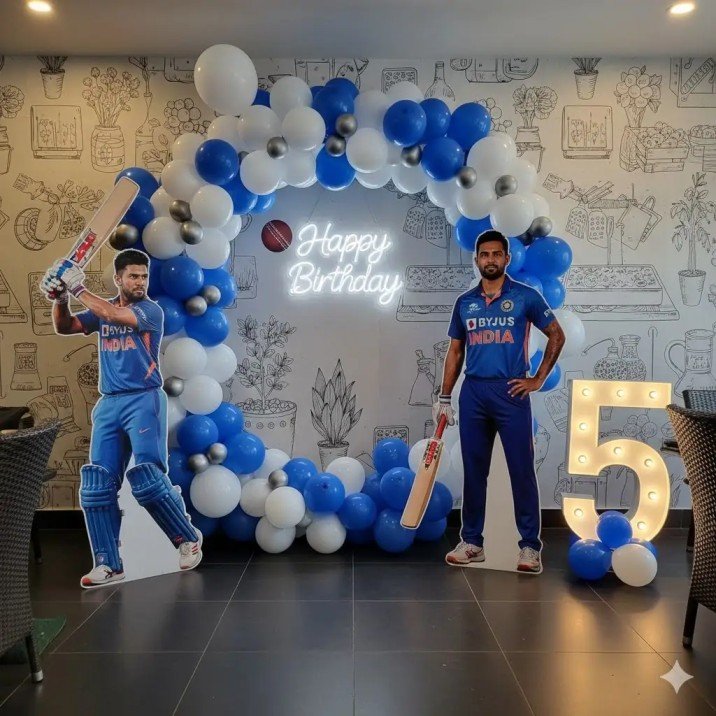 Sports Mania Kids Party Decor