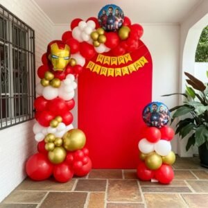 Mini Avenger Theme Birthday Setup