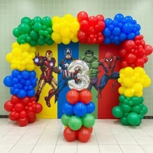 Ultimate Superhero Birthday Setup