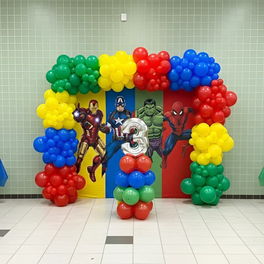 Ultimate Superhero Birthday Setup - Image 3