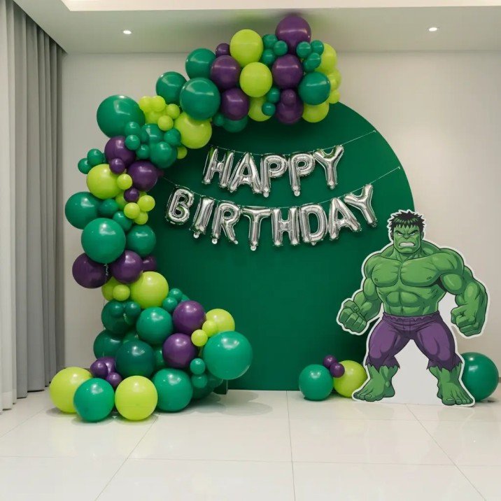 Birthday Smash Hulk Theme Setup - Image 2