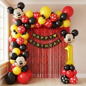 Cute Mickey Theme Birthday Decoration