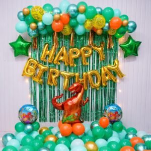 Dinosaur Happy Birthday Theme Decor