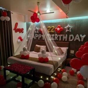 Sweet Bedroom Balloon Decor