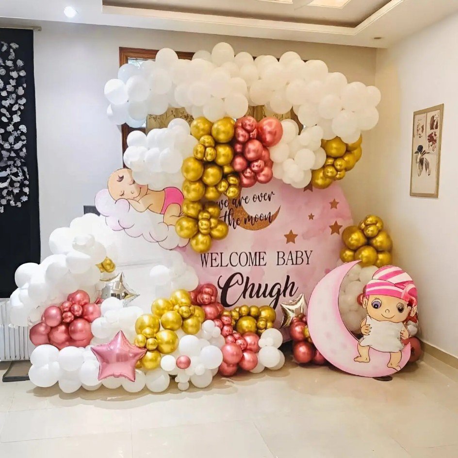 Newborn Welcome Backdrop