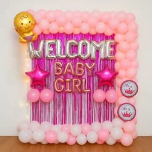 Cute Girl Theme Welcome Decor