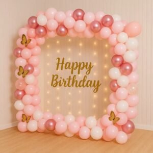 Elegant Birthday Wall Decoration