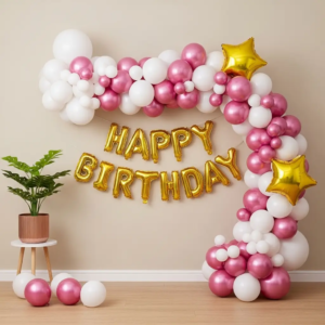 Blush & Glow Birthday Theme