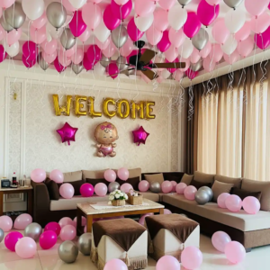 Elegant Baby Welcome Decoration