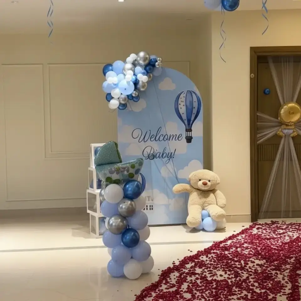 Royal Baby Balloon Decor - Image 3
