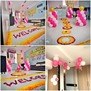 Grand Homecoming Celebration Decor
