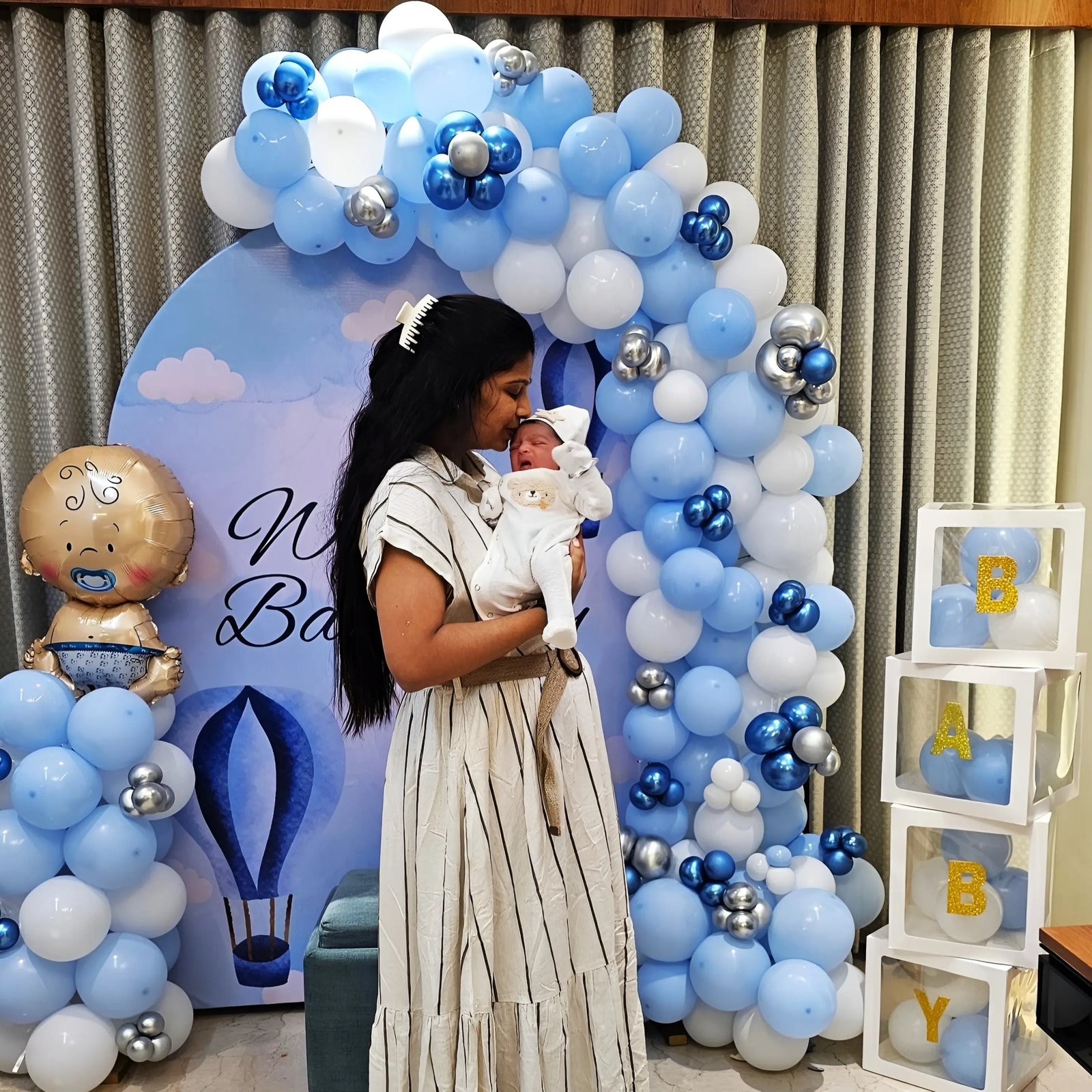 Tiny Feet, Big Joy! Welcome Baby Decoration - Image 2