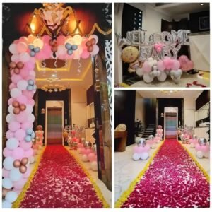 Baby Girl Arrival Complete Setup