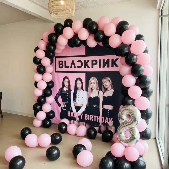 Blackpink Theme Birthday Decoration - Image 3