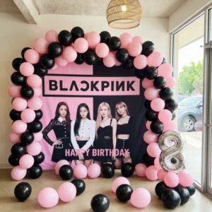 Blackpink Theme Birthday Decoration