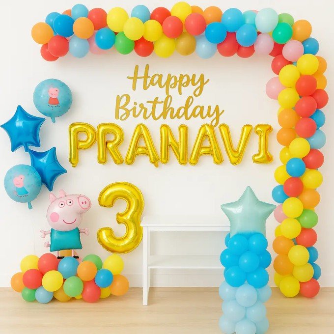 Peppa Pig Birthday Bash Decoration - Image 2