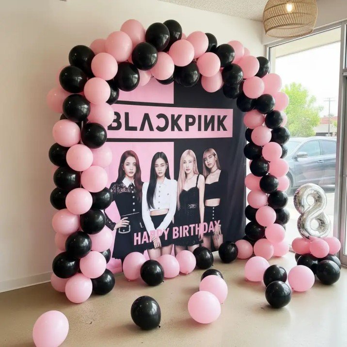 Blackpink Theme Birthday Decoration - Image 2